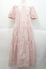 PINK HOUSE / オリジナルマルチストライプワンピース  ピンク I-25-10-18-071-LO-OP-SA-ZI