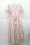 画像2: PINK HOUSE / オリジナルマルチストライプワンピース  ピンク I-25-10-18-071-LO-OP-SA-ZI (2)