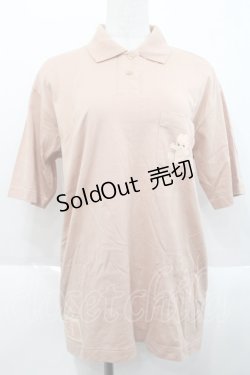 画像1: PINK HOUSE / キューピーptポロシャツ L ピンク I-25-10-18-019-LO-TO-SA-ZT1227K