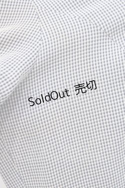 画像4: INGEBORG / 千鳥柄ロングワンピース  紺Ｘ白 I-25-10-18-076-LO-OP-SA-ZI