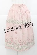 PINK HOUSE / いちごプリントスカート  ピンク I-25-10-18-079-LO-SK-SA-ZI