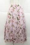画像1: INGEBORG / フレンチピオニーpt.スカート  ピンク I-25-10-18-083-LO-SK-SA-ZI (1)