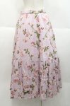 画像2: INGEBORG / フレンチピオニーpt.スカート  ピンク I-25-10-18-083-LO-SK-SA-ZI (2)