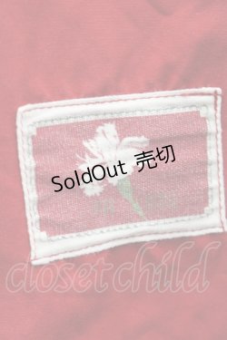 画像3: PINK HOUSE / カーネーションワッペンデニムスカート  レッド I-25-10-18-089-LO-SK-SA-ZI