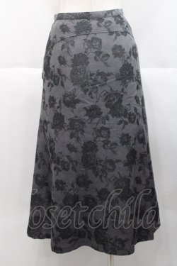 画像2: INGEBORG / セットアップスカート  ローズ黒 I-25-10-18-091-LO-SK-SA-ZI