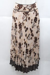 INGEBORG / セットアップスカート  黒 I-25-10-18-098-LO-PA-SA-ZI