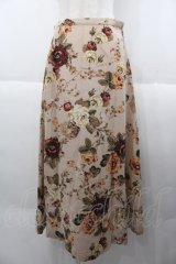 INGEBORG / セットアップスカート  ピンクフラワー I-25-10-18-099-LO-SK-SA-ZI