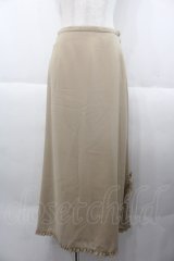 INGEBORG / セットアップスカート  ピコフリル I-25-10-18-100-LO-SK-SA-ZI