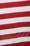 画像3: PINK HOUSE / ボーダー半袖Tシャツ L レッド I-25-10-18-021-LO-TS-SA-ZT239 (3)