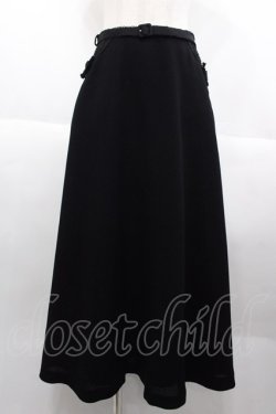 画像1: INGEBORG / セットアップスカート  黒リボンテープ I-25-10-18-105-LO-SK-SA-ZI