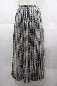 INGEBORG / セットアップスカート  黒白千鳥 I-25-10-18-109-LO-SK-SA-ZI