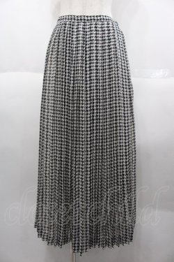 画像1: INGEBORG / セットアップスカート  黒白千鳥 I-25-10-18-109-LO-SK-SA-ZI