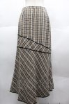 画像2: INGEBORG / ツイードスカート  ブラウン I-25-10-18-117-LO-SK-SA-ZI (2)