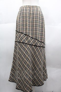 画像2: INGEBORG / ツイードスカート  ブラウン I-25-10-18-117-LO-SK-SA-ZI