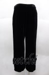 画像2: 【SALE】INGEBORG / ベルベットパンツ  黒 I-25-10-18-123-LO-PA-SA-ZT161 (2)