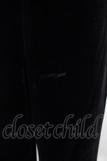 画像3: 【SALE】INGEBORG / ベルベットパンツ  黒 I-25-10-18-123-LO-PA-SA-ZT161 (3)