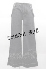 INGEBORG / デニムパンツ  黒デニム I-25-10-18-124-LO-PA-SA-ZI