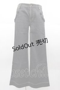 INGEBORG / デニムパンツ  黒デニム I-25-10-18-124-LO-PA-SA-ZI