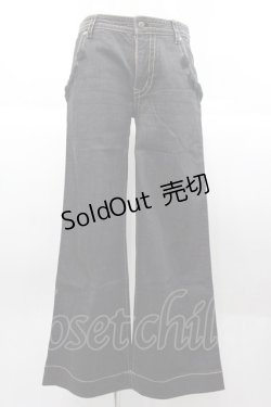 画像1: INGEBORG / デニムパンツ  黒デニム I-25-10-18-124-LO-PA-SA-ZI