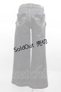 画像2: INGEBORG / デニムパンツ  黒デニム I-25-10-18-124-LO-PA-SA-ZI