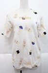 画像1: PINK HOUSE / キューピーpt半袖Tシャツ  ホワイト I-25-10-18-029-LO-TS-SA-ZT237 (1)
