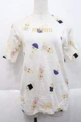 PINK HOUSE / キューピーpt半袖Tシャツ  ホワイト I-25-10-18-029-LO-TS-SA-ZI