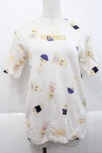 PINK HOUSE / キューピーpt半袖Tシャツ  ホワイト I-25-10-18-029-LO-TS-SA-ZI