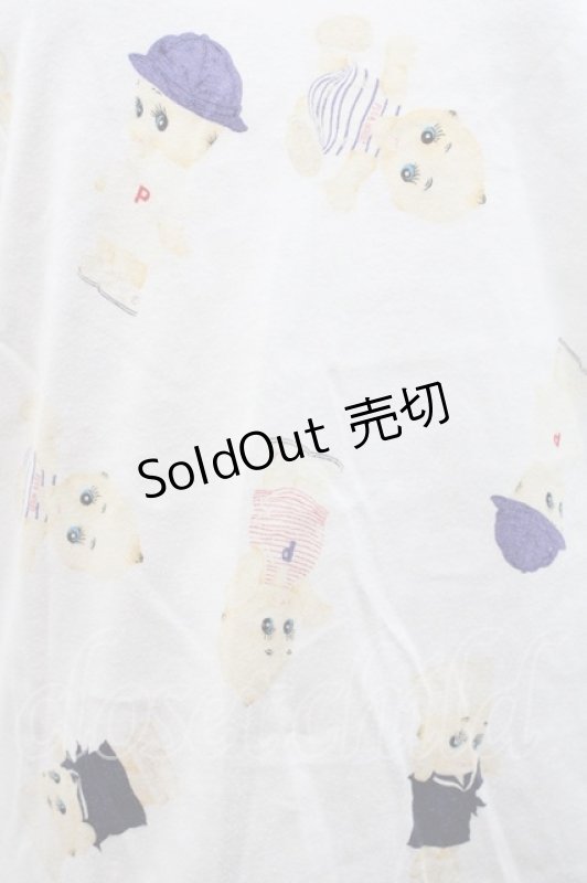 画像3: PINK HOUSE / キューピーpt半袖Tシャツ  ホワイト I-25-10-18-029-LO-TS-SA-ZT237 (3)
