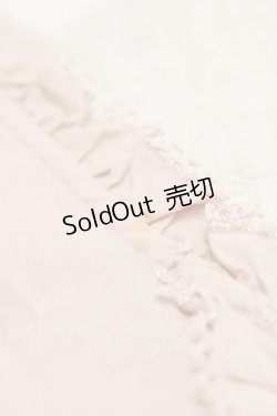 画像4: PINK HOUSE / ミニリボン&スカラップフリルノースリーブチュニック  ピンク I-25-10-18-031-LO-TO-SA-ZI
