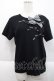 画像1: PINK HOUSE / リボンいっぱいTシャツ 4(L) ブラック I-25-10-18-013-LO-TS-SA-ZI (1)
