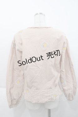 画像2: PINK HOUSE / ヒヨコワッペンブラウス  ピンク I-25-10-18-035-LO-BL-SA-ZI