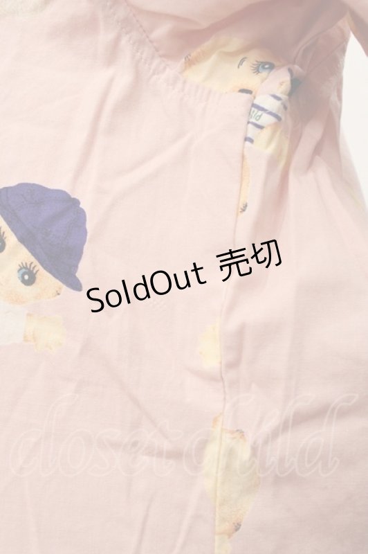 画像4: PINK HOUSE / キューピーpt開襟シャツ M ピンク I-25-10-18-037-LO-BL-SA-ZT198 (4)