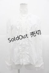 ALICE and the PIRATES / ワルキューレ・バルト・ブラウス メンズ1サイズ 白 I-25-10-21-001-PA-BL-SA-ZI