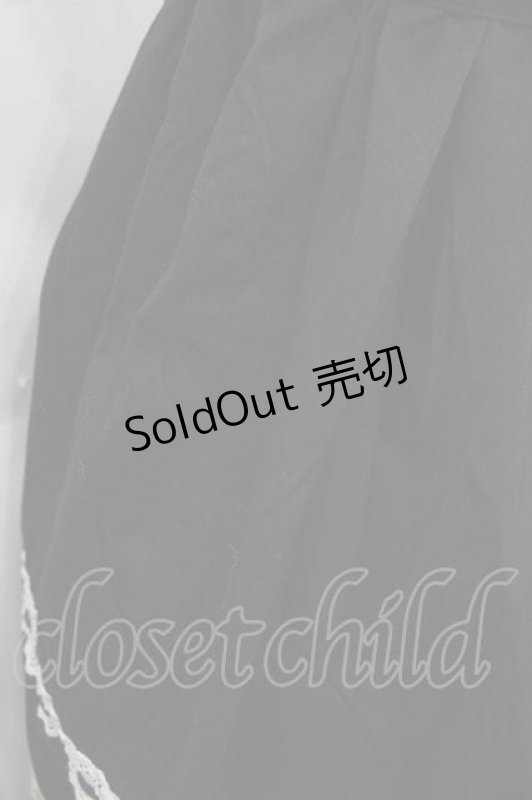 画像3: BABY,THE STARS SHINE BRIGHT / ベビードールジャンパースカート  黒ｘ白 I-25-10-21-039-BA-OP-SA-ZI (3)