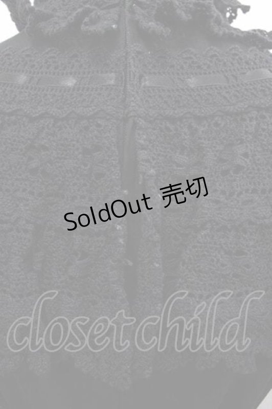 画像3: BABY,THE STARS SHINE BRIGHT / エリザベスワンピースセット（2021年）  黒 I-25-10-21-040-BA-OP-SA-ZI (3)