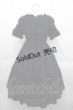 画像2: BABY,THE STARS SHINE BRIGHT / デザートワンピース  黒 I-25-10-21-041-BA-OP-SA-ZI