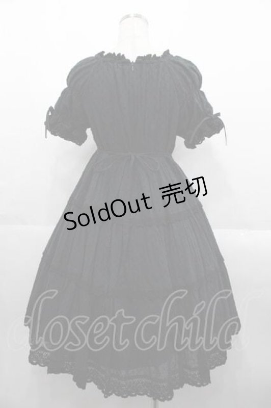 画像2: BABY,THE STARS SHINE BRIGHT / デザートワンピース  黒 I-25-10-21-041-BA-OP-SA-ZI (2)