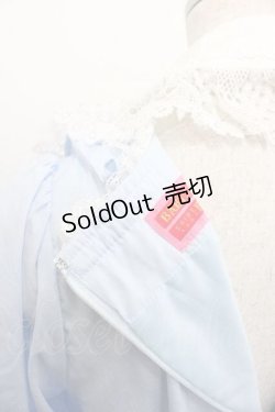 画像3: BABY,THE STARS SHINE BRIGHT / ジェノワーズワンピース  サックスＸ白 I-25-10-21-042-BA-OP-SA-ZI