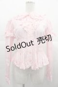 Angelic Pretty / リボンちゃんシャーリング付け袖ブラウス  ピンク I-25-10-21-004-AP-BL-SA-ZI