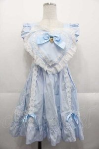 BABY,THE STARS SHINE BRIGHT / ハートエプロン  サックス I-25-10-21-047-BA-OP-SA-ZI