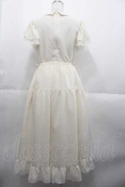 画像2: Melody BasKet / Frill petalワンピース  アイボリー I-25-10-21-051-LO-OP-SA-ZI