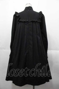 画像2: Sheglit / "Sistina"タックワンピース  黒 I-25-10-21-058-EL-OP-SA-ZI