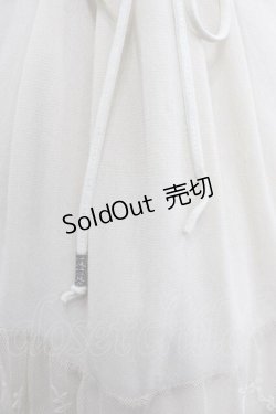 画像4: OZZ ANGELO / レース3段ジャンパースカート  アイボリー I-25-10-21-061-OO-OP-SA-ZI