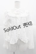 BABY,THE STARS SHINE BRIGHT / 姫袖ブラウス  白 I-25-10-21-007-BA-BL-SA-ZI