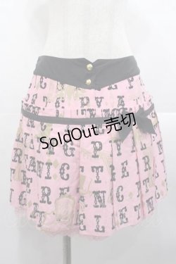 画像1: Angelic Pretty / Moon Night Theaterスカート  ピンク I-25-10-21-069-AP-SK-SA-ZI