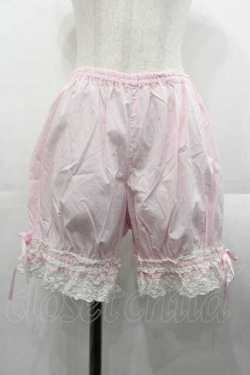 画像1: BABY,THE STARS SHINE BRIGHT / ドロワーズ  ピンクＸ白 I-25-10-21-076-BA-PA-SA-ZI