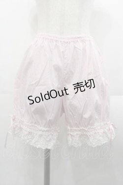 画像1: BABY,THE STARS SHINE BRIGHT / ドロワーズ  ピンクＸ白 I-25-10-21-076-BA-PA-SA-ZI