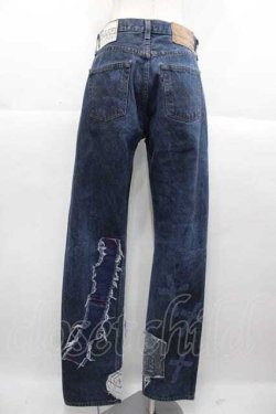 画像2: h.ANARCHY / Levi'sコラボデニムパンツ  青デニム I-25-10-21-080-HN-PA-SA-ZI