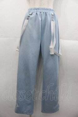 画像1: ACDC RAG / ドットネコパンツ  サックスＸ白 I-25-10-21-082-PU-PA-SA-ZI