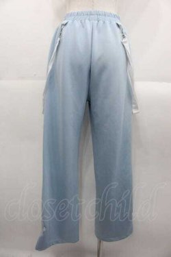画像2: ACDC RAG / ドットネコパンツ  サックスＸ白 I-25-10-21-082-PU-PA-SA-ZI